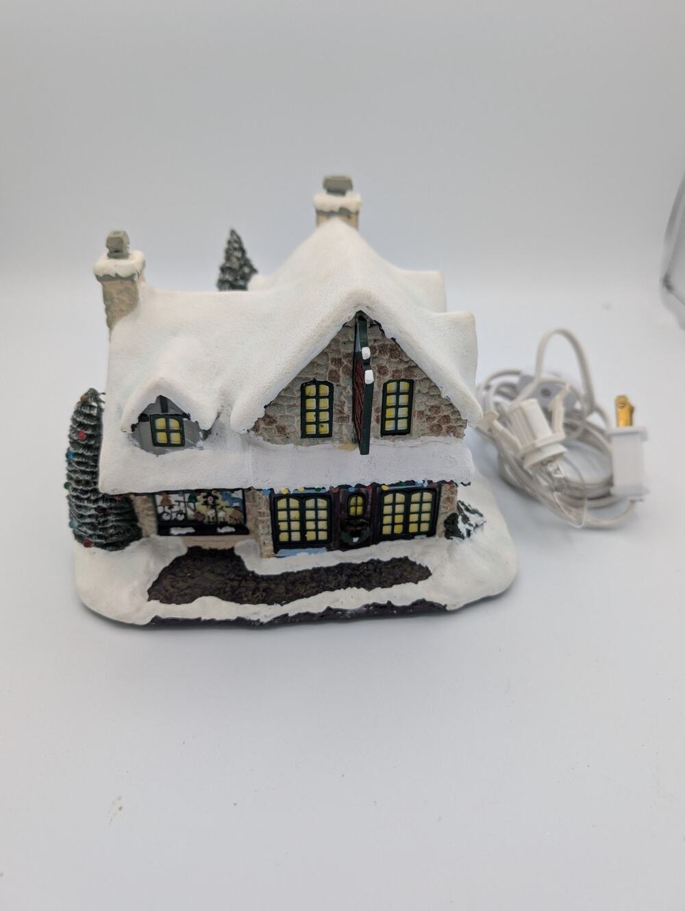 Thomas Kinkade Hawthorne Village Santa's Workshop Toys w/ BOX & COA